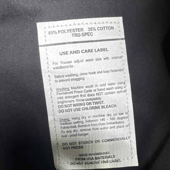 Tru Spec Men's Gray Black Digital‎ Camo Double Knee Tactical Pants Medium Long - Picture 12 of 13